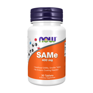 SAM-e 400 mg - 30 Comprimidos - Now