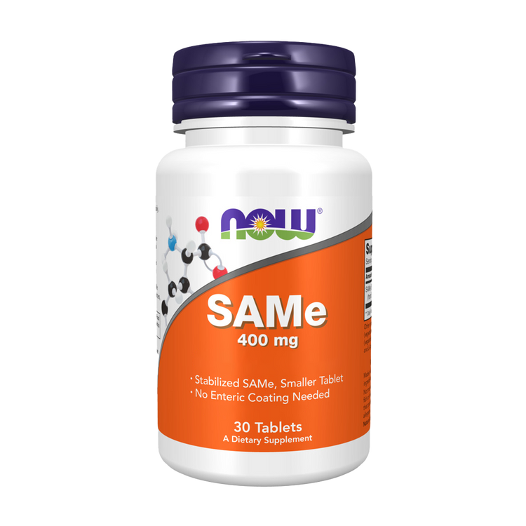 SAM-e 400 mg - 30 Comprimidos - Now