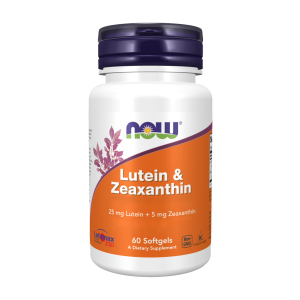 Luteína + Zeaxantina - 60 Cápsulas - Now