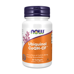 Ubiquinol CoQH-CF - 60 Cápsulas - Now