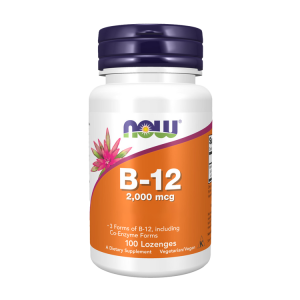 Vitamin B-12 - 2000mcg - 100 lozenges - Now
