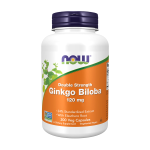 Ginkgo Biloba Extra 120 mg - 200 Cápsulas - Now