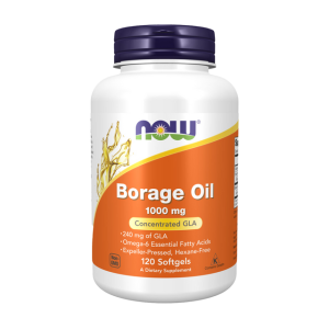 Óleo de Borragem - 1000mg - 120 softgels - Now