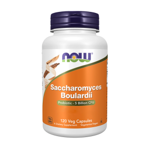 Saccharomyces Boulardii - 120 Cápsulas - Now