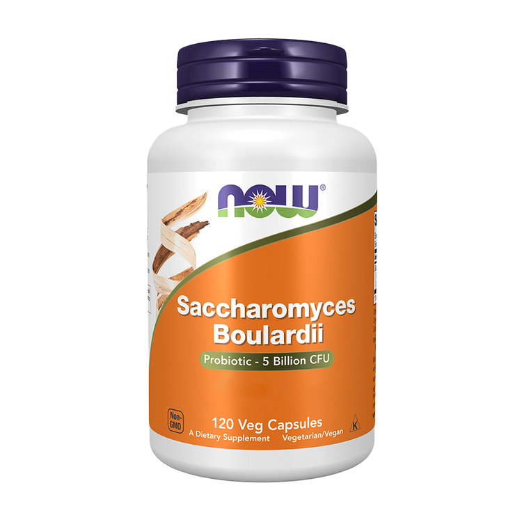 Saccharomyces Boulardii - 120 Cápsulas - Now