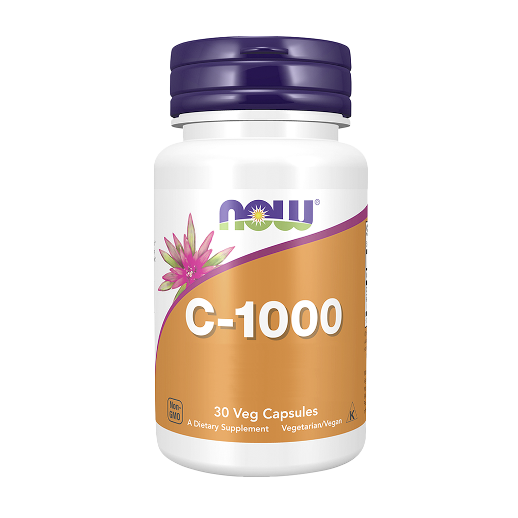 Vitamin C-1000 Bioflavonoides - 30 Cápsulas - Now
