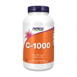 Vitamin C-1000 with 100mg Bioflavonoids - 250 Cápsulas - Now