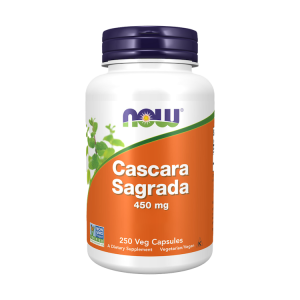 Cascara Sagrada - 450mg - 250 Cápsulas - Now