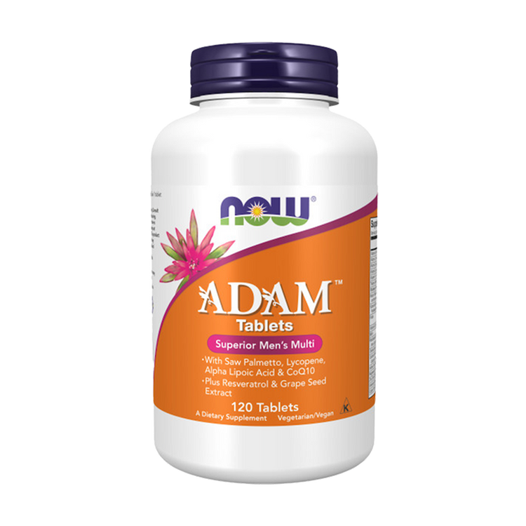 ADAM Multivitamínico Homens - 120 Comprimidos - Now