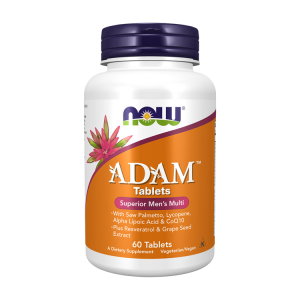 ADAM Multivitamínico Homens - 60 Comprimidos - Now