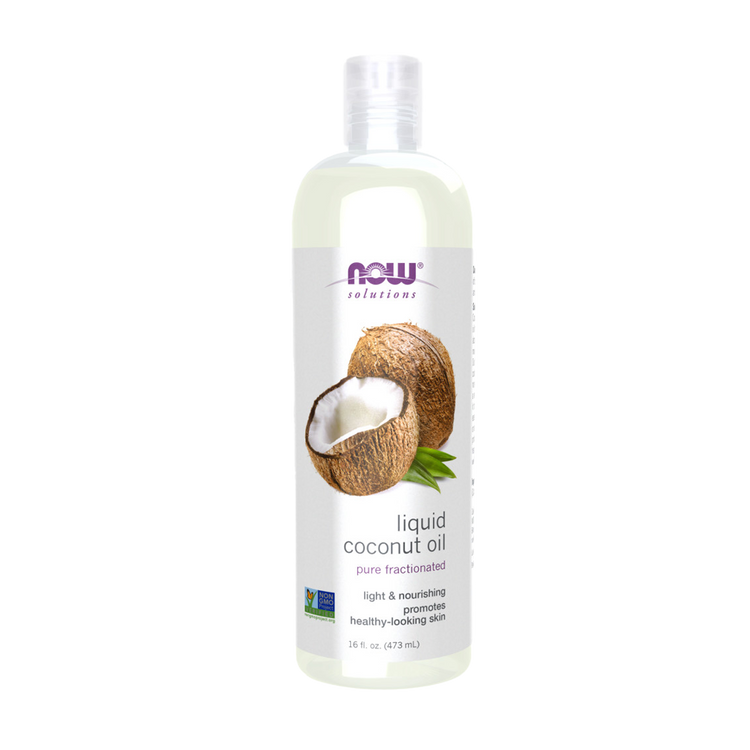 Óleo de coco líquido 473ml - Now