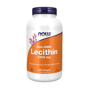 Lecitina de Soja 1200mg - 200 Cápsulas - Now
