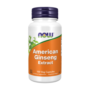 Ginseng Americano Extract 100 Cápsulas - Now