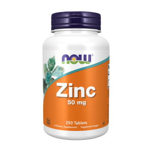 Zinc Gluconate 50mg – 250 comprimidos – Now