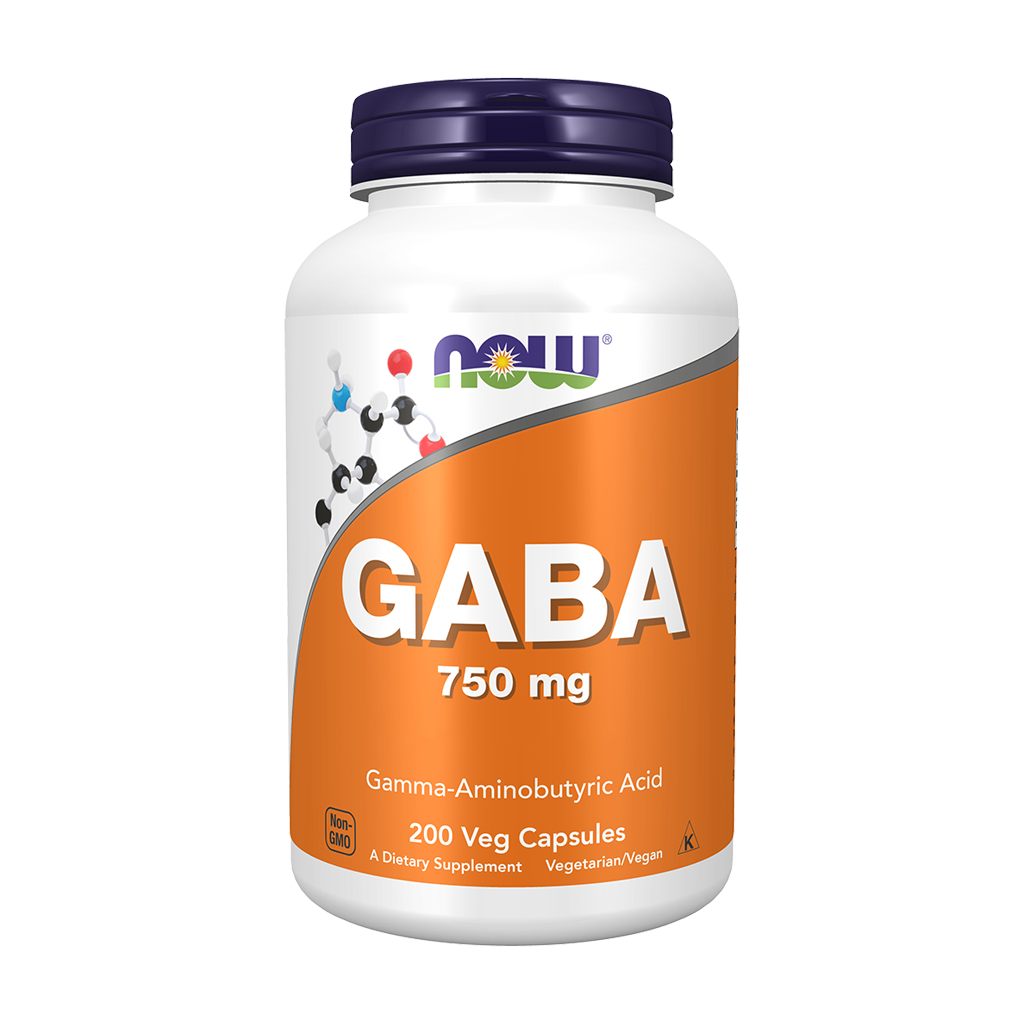 GABA 750 mg - 250 Comprimidos - Now