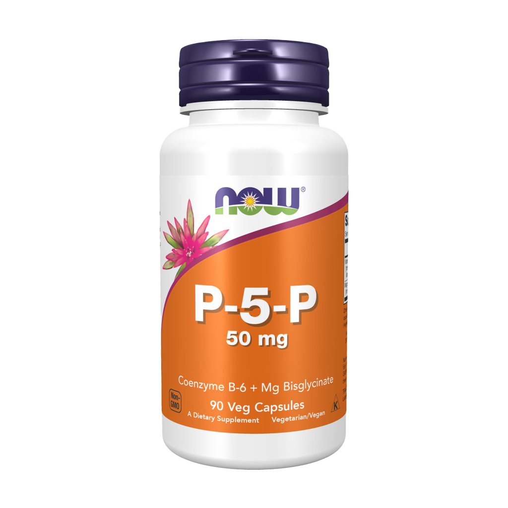 P-5-P 50 mg - 90 Cápsulas - Now