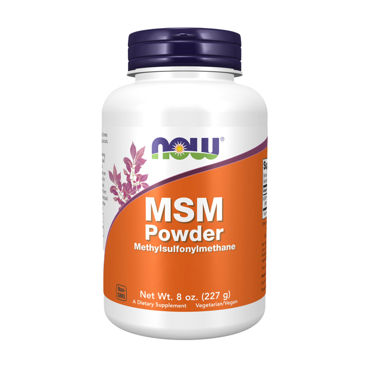 MSM Methylsulphonylmethane - Powder - 227 grams - Now
