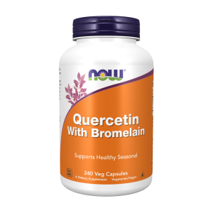 Quercetin with Bromelain - 240 Cápsulas – Now