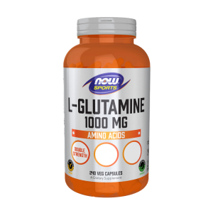 L-Glutamine 1000mg - 240 Cápsulas - Now