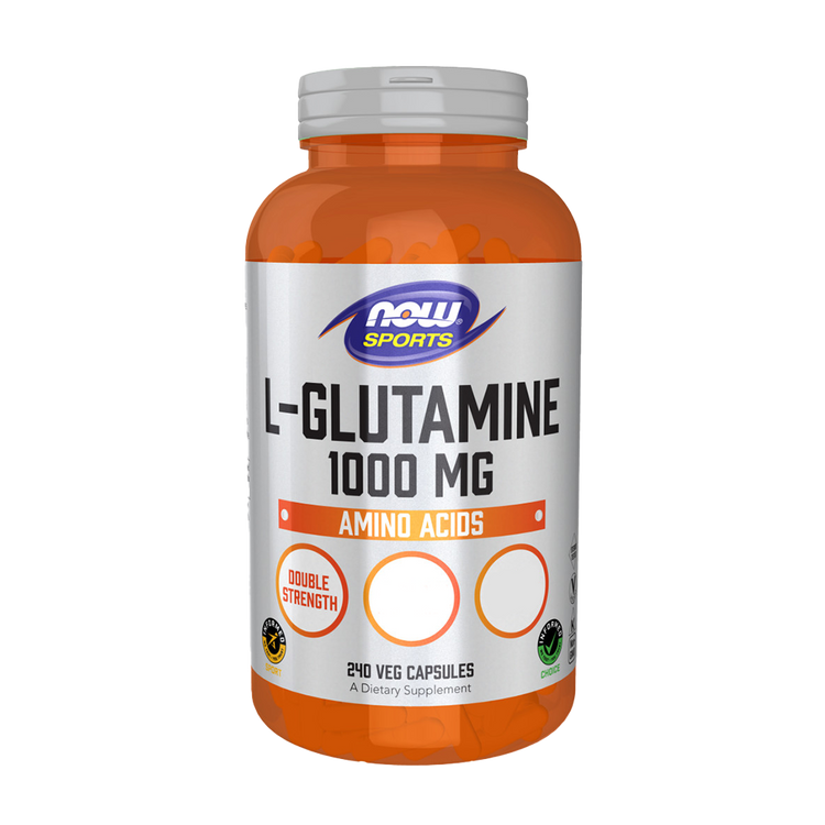 L-Glutamine 1000mg - 240 Cápsulas - Now