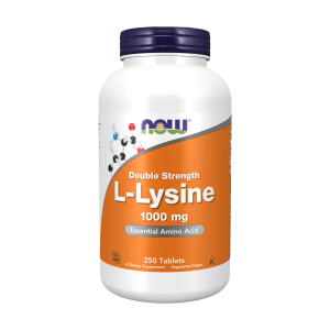 L-Lisina 1000 mg - 250 Comprimidos - Now