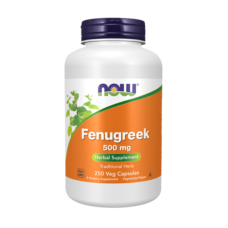 Feno-grego 500 mg - 250 Cápsulas - Now