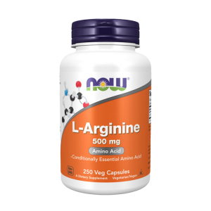 L-Arginine - 500mg - 250 cápsulas - Now