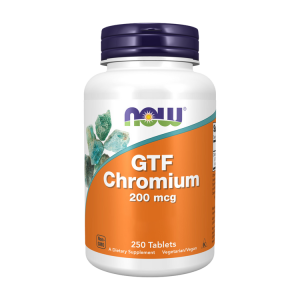 GTF Chromium - 200mcg - 250 Comprimidos - Now