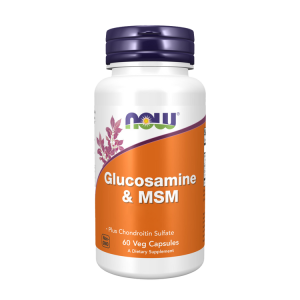 Glucosamina + MSM - 60 Cápsulas - Now