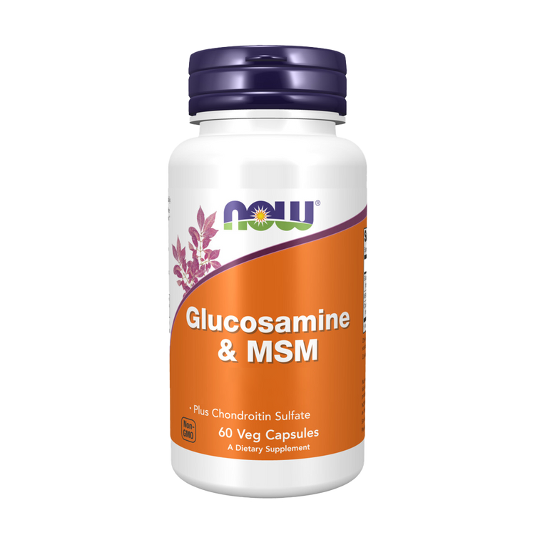 Glucosamina + MSM - 60 Cápsulas - Now
