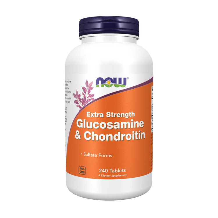 Glucosamina & Condroitina Extra - 240 Comprimidos - Now