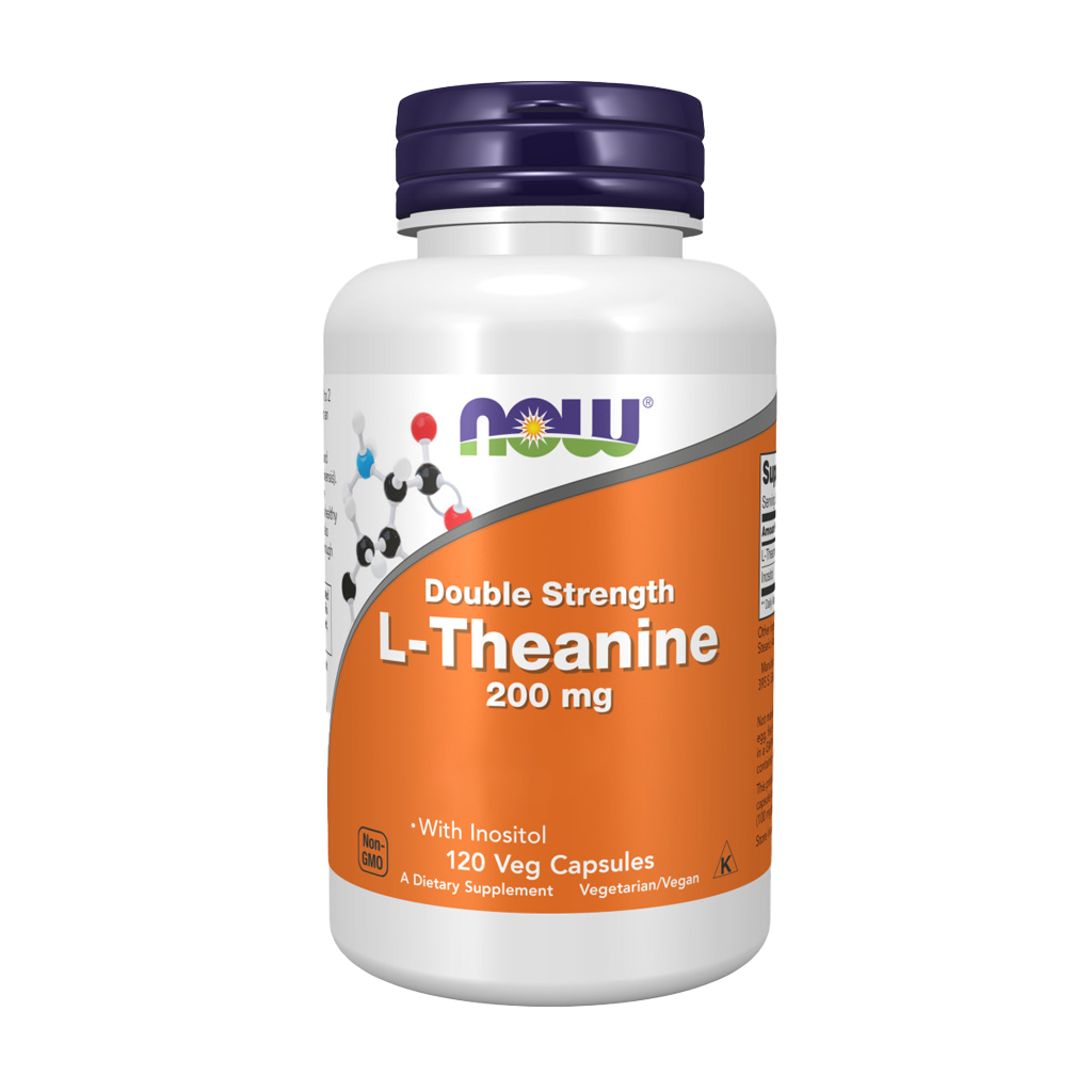 L-Theanine 200 mg - 120 Cápsula - Now