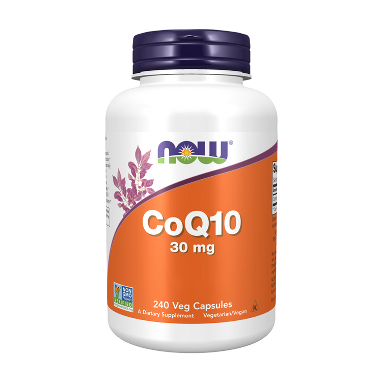 CoQ10 30 mg - 240 Cápsulas - Now