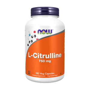 L-Citrullina 750 mg - 180 Cápsula - Now