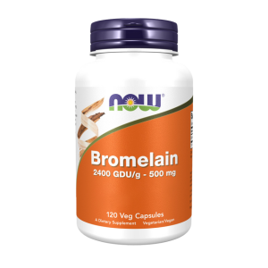 Bromelain - 500mg - 120 Cápsulas - Now