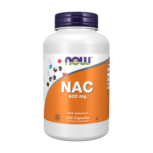 NAC 600 mg - 250 Cápsula - Now