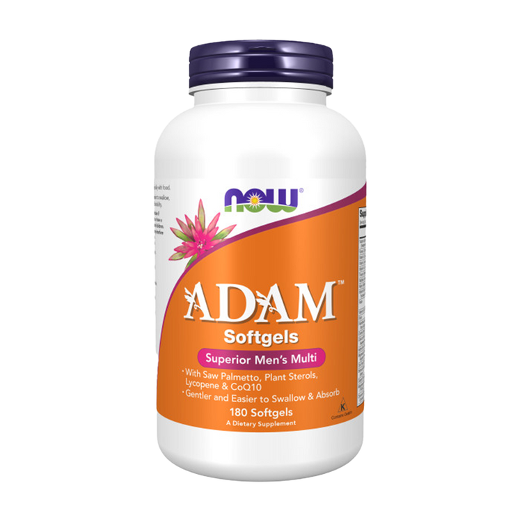 Adam Multivitamínico Masculino - 180 Cápsulas moles - Now