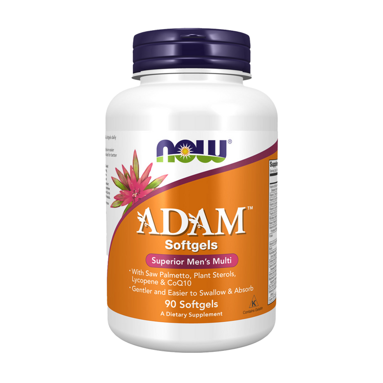 Adam Multivitamínico Masculino - 90 Cápsulas moles - Now