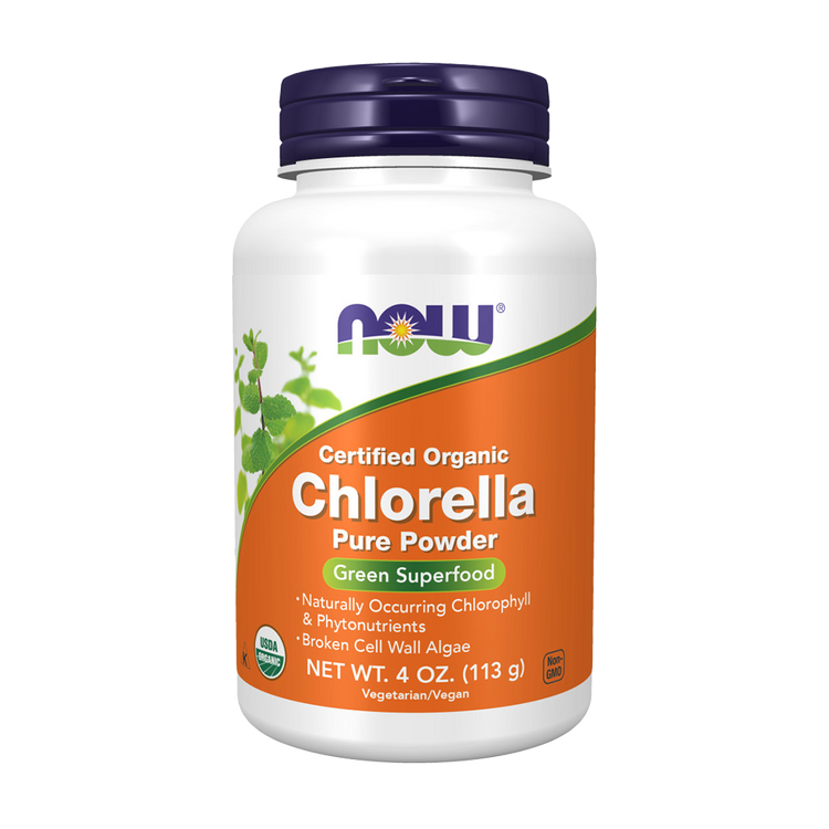 Chlorella em Pó - 113gr - Now