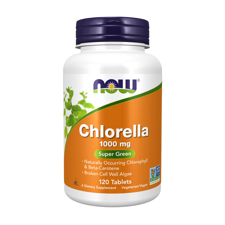 Chlorella 1000 mg - 120 Comprimidos - Now