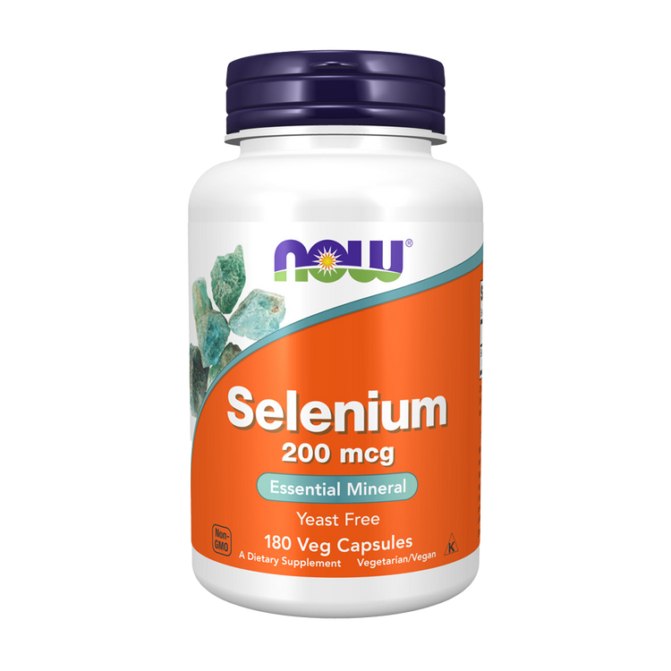 Selénio 200 mcg - 180 Cápsulas - Now