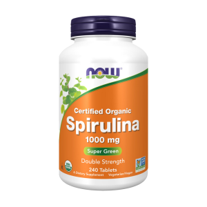 Spirulina 1000mg - 240 Cápsulas - Now