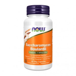 Saccharomyces Boulardii - 60 Cápsulas Vegetais - Now