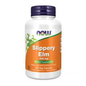 Slippery Elm (Olmo-Vermelho) 400 mg - 100 Cápsulas Vegetais - Now