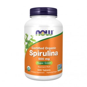 Spirulina 500mg - 500 Comprimidos - Now
