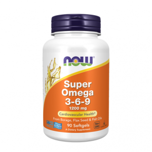Super Omega 3-6-9 - 90 Cápsulas Moles - Now
