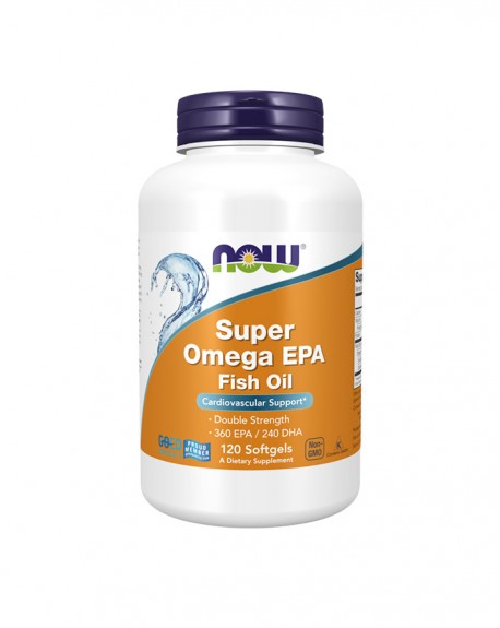 Super Omega EPA - 120 Cápsulas Moles - Now