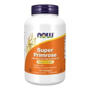 Super Primrose (óleo de onagra) - 120 Cápsulas Moles - Now