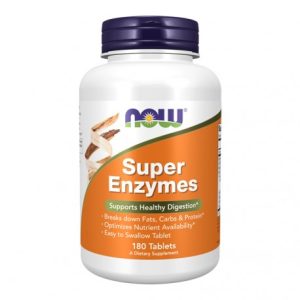 Super Enzymes 180 Comprimidos - Now