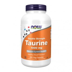 Taurine 1000 mg - 250 Cápsulas - Now